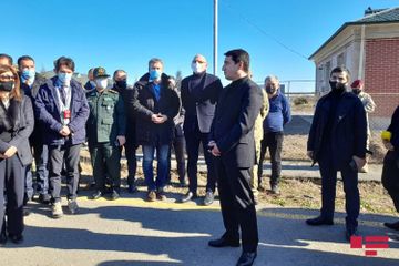 Representatives of the diplomatic corps accredited in Azerbaijan are in Jojug Marjanli