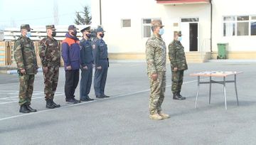 Group of employees of MES successfully completed demining course