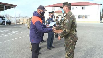 Group of employees of MES successfully completed demining course