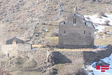 Representatives of Albanian-Udi Christian community of Azerbaijan visit Aghoghlan Monastery in Lachin  - VIDEO