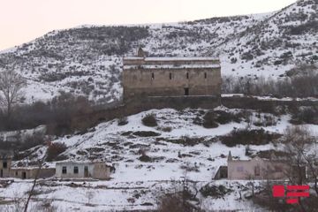 Representatives of Albanian-Udi Christian community of Azerbaijan visit Aghoghlan Monastery in Lachin  - VIDEO