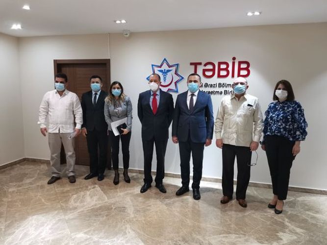 Services of medical brigade, arrived from Cuba in Azerbaijan, discussed