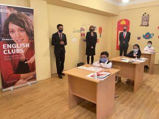 British Minister visits English language training center in Mushfigabad - PHOTO