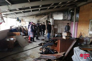 Azerbaijani MES releases information on fire in IDP dormitory - UPDATED