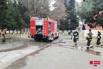 Azerbaijani MES releases information on fire in IDP dormitory - UPDATED