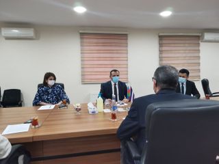 Services of medical brigade, arrived from Cuba in Azerbaijan, discussed