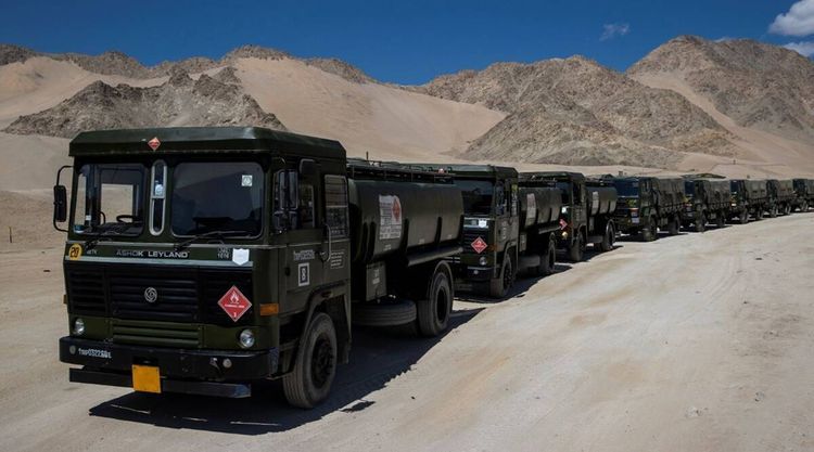 India and China start pulling back tanks from southern bank of Pangong Lake