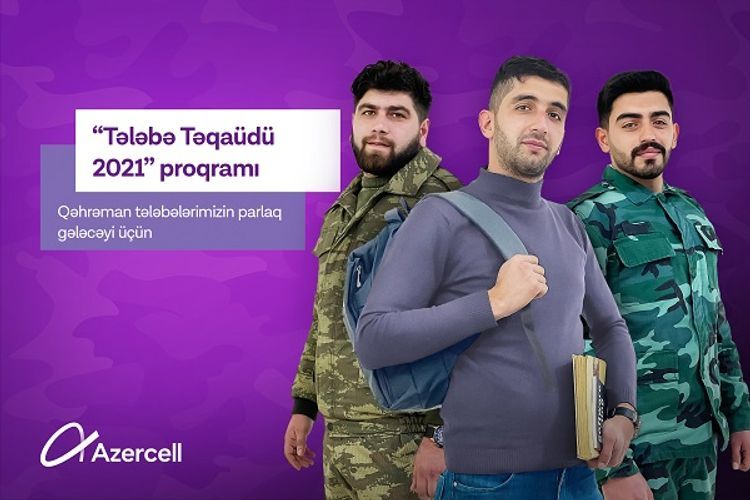 Azercell allocates scholarships to students participating in the Patriotic War 