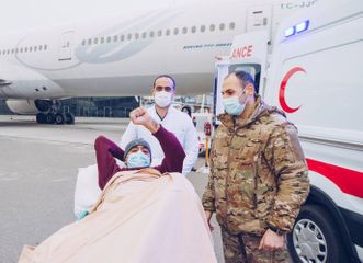 YASHAT Fund sends three injured veterans to Turkey for treatment