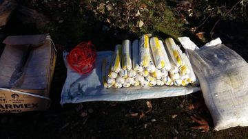Weapons left behind by enemy, detected in Zangilan and Aghdam