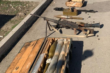 Weapons left behind by enemy, detected in Zangilan and Aghdam