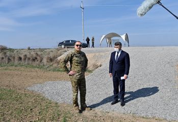 President Ilham Aliyev and first lady Mehriban Aliyeva visited Fuzuli, Zangilan, Lachin and Jabrayil districts - PHOTO - UPDATED