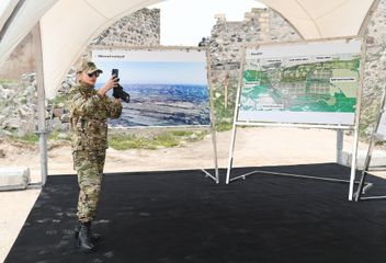 President Ilham Aliyev and first lady Mehriban Aliyeva visited Fuzuli, Zangilan, Lachin and Jabrayil districts - PHOTO - UPDATED