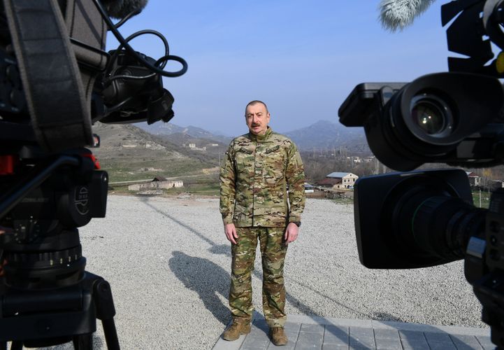 President Ilham Aliyev: "Process of restoration of our lands has already begun"