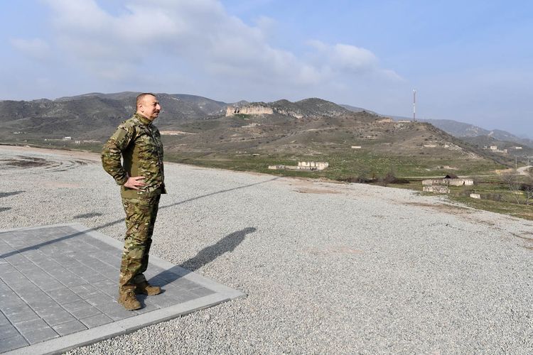 Railway line from Russia to Armenia may be opened, President Ilham Aliyev says