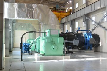 President Ilham Aliyev attends opening of Gulabird Hydroelectric Power Station