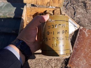 Ammunition left by Armenians in Agdam found