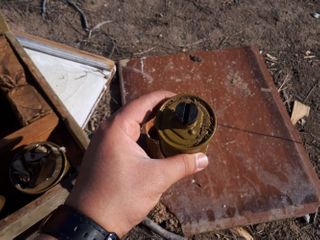 Ammunition left by Armenians in Agdam found