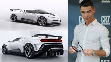 Cristiano Ronaldo adds ultra-rare €8m Bugatti to his car collection
