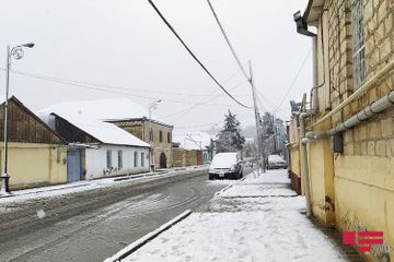 Snow fell in some regions of Azerbaijan - PHOTO