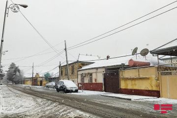 Snow fell in some regions of Azerbaijan - PHOTO