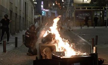 About 50 people were detained at protests in Spain  - PHOTO