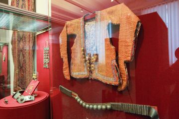 Azerbaijani carpets exhibited at Russian Ethnographic Museum