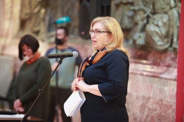 Azerbaijani carpets exhibited at Russian Ethnographic Museum