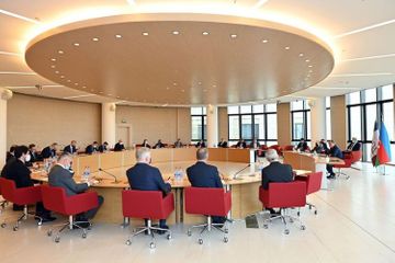 Jeyhun Bayramov met with the heads of diplomatic missions of the European Union