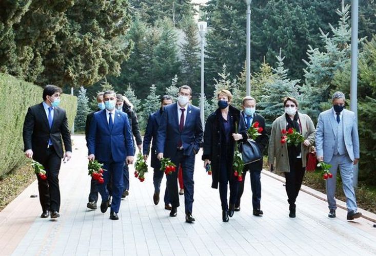 Delegation of French National Assembly is on  visit in Azerbaijan
