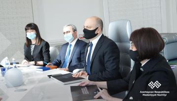 Meeting held with Italian experts on setting up Patriotic War memorial complex and Victory museum