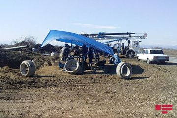 Human remains found during excavation in Aghdam - PHOTO
