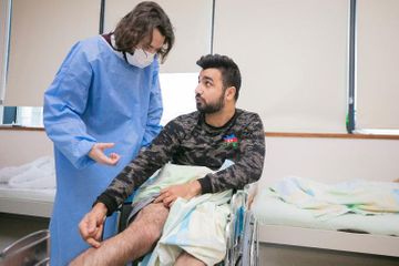 Medical staff brought to Azerbaijan from Turkey to examine veterans