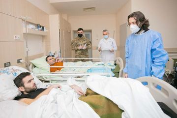 Medical staff brought to Azerbaijan from Turkey to examine veterans