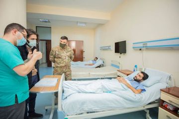 Turkish doctors continue examination of Azerbaijani veterans - PHOTO