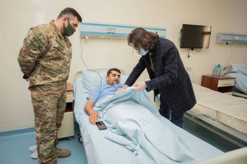 Turkish doctors continue examination of Azerbaijani veterans - PHOTO