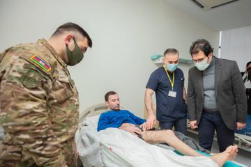 Turkish doctors continue examination of Azerbaijani veterans - PHOTO