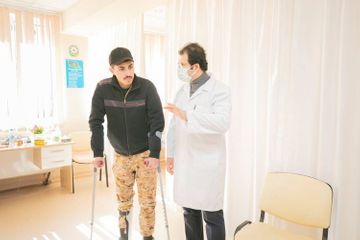 Turkish doctors continue examination of Azerbaijani veterans - PHOTO