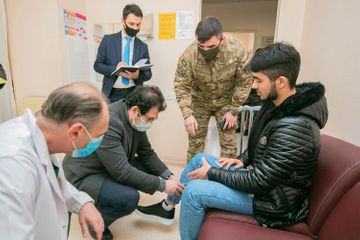 Turkish doctors continue examination of Azerbaijani veterans - PHOTO