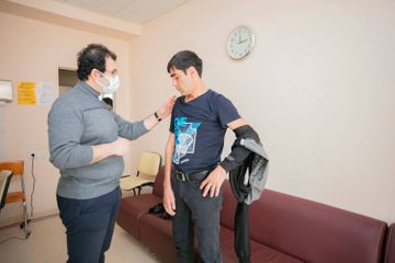 Turkish doctors continue examination of Azerbaijani veterans - PHOTO