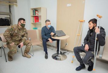 Turkish doctors continue examination of Azerbaijani veterans - PHOTO