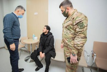 Turkish doctors continue examination of Azerbaijani veterans - PHOTO