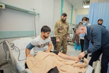 Turkish doctors continue examination of Azerbaijani veterans - PHOTO
