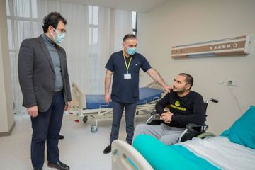Turkish doctors continue examination of Azerbaijani veterans - PHOTO