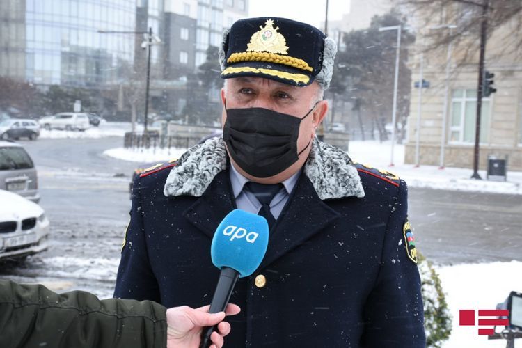 Number of traffic accidents in Baku, occurred due to weather condition, revealed