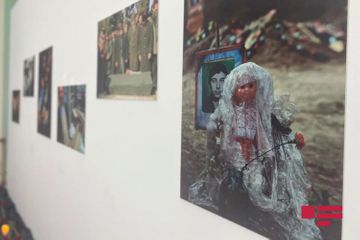 Exhibition dedicated to Khojaly genocide held in Azerbaijani pavilion in Moscow