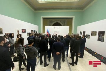 Exhibition dedicated to Khojaly genocide held in Azerbaijani pavilion in Moscow