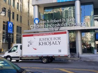 Special cars making known the Khojaly genocide are moving in US