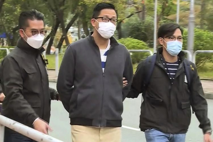 Hong Kong police arrest over 50 suspected of violating national security law