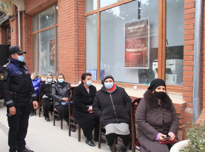 Compensation for the damage caused to the population in Ganja as a result of the Armenian aggression, begun